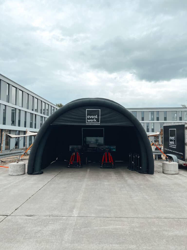 AirDome mieten von eventwerk. sehr stabiles Zelt für Großveranstaltungen, Firmenfeiern