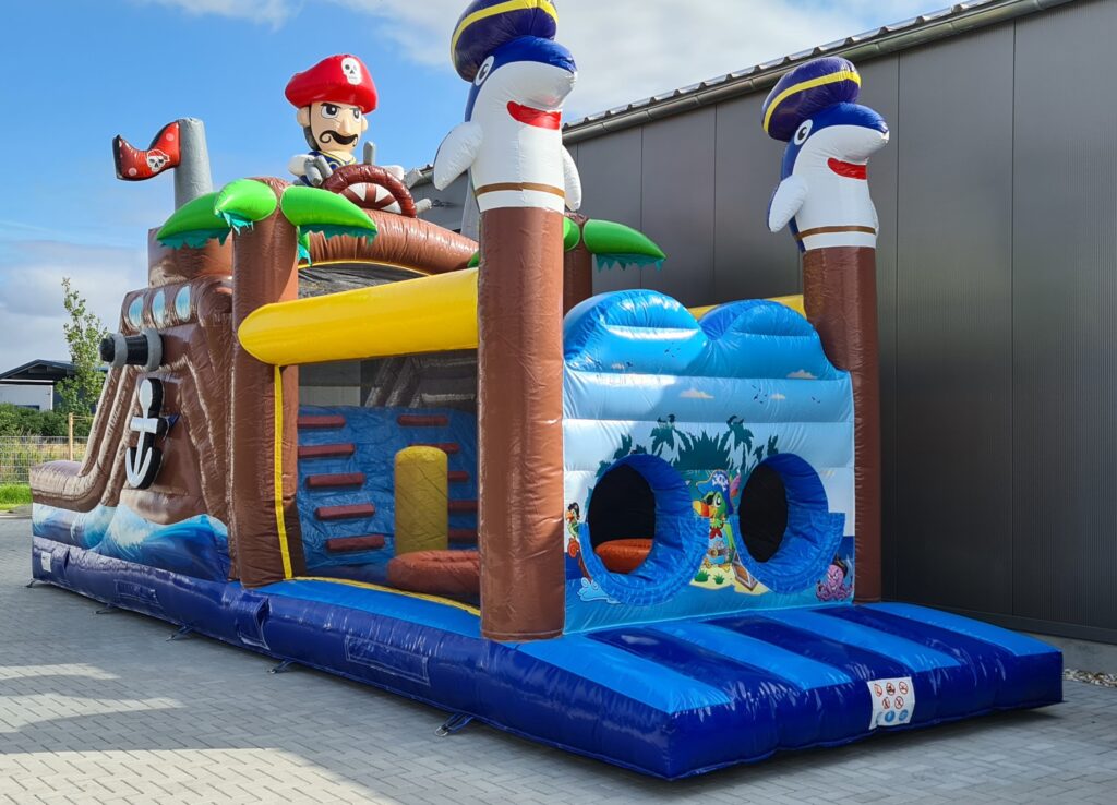 Hüpfburg Pirat mieten von eventwerk. für Kinderfeste, Geburtstage, Hochzeiten, Familienfeste