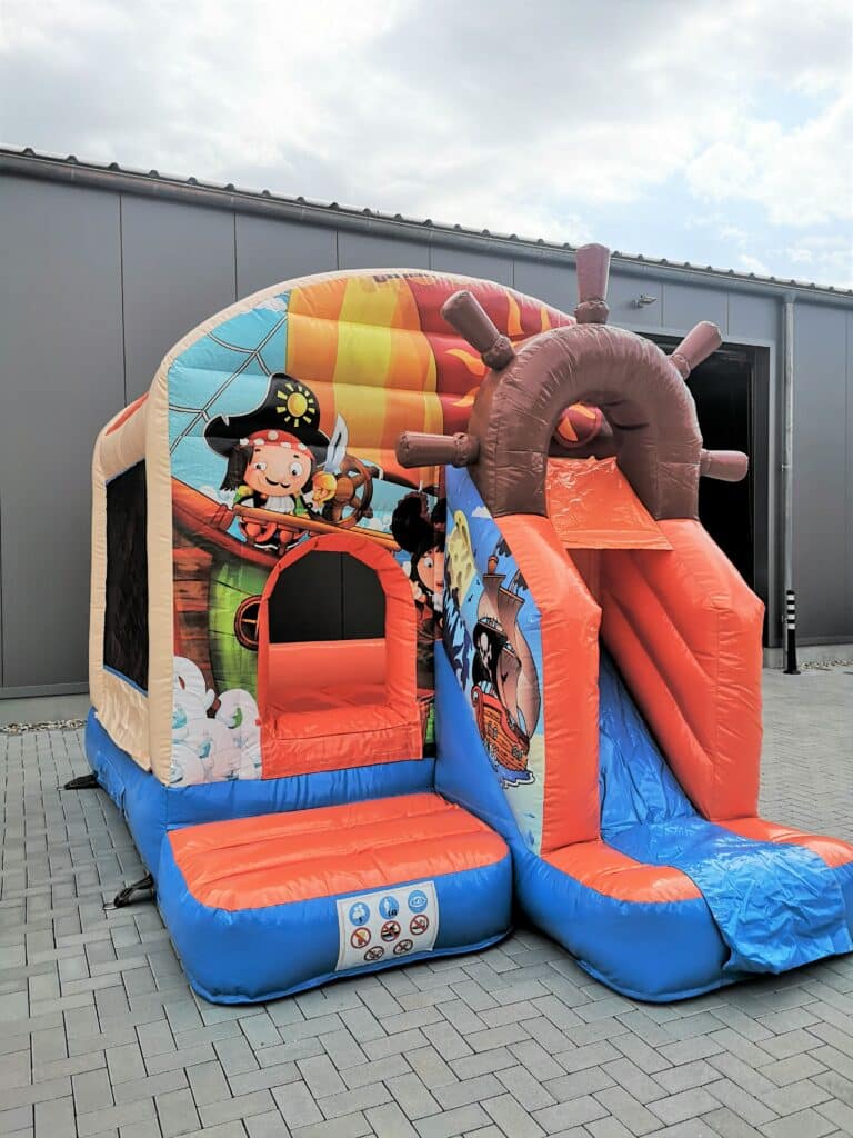 Hüpfburg Kleiner Pirat mieten von eventwerk. für Kinderfeste, Geburtstage, Hochzeiten, Familienfeste