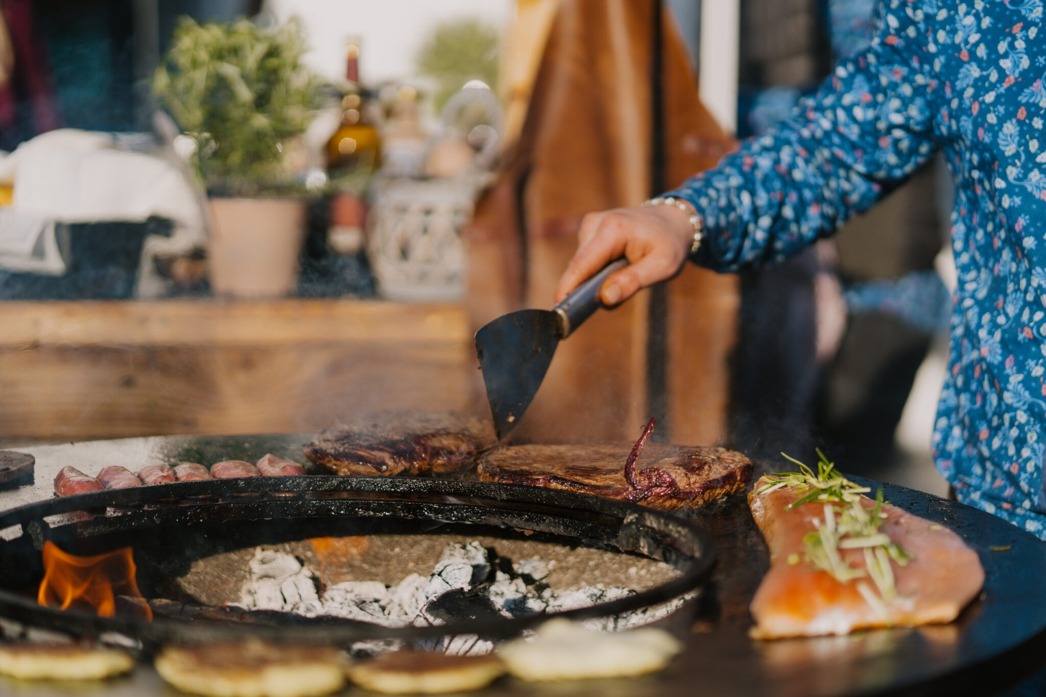 Live Cooking bei der Season Opening Party von eventwerk., Networking, neue Kontakte, Teamwork, Business Event