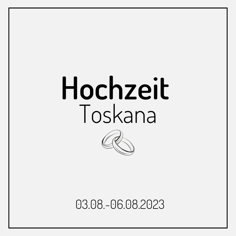 Emblem Hochzeit Toskana