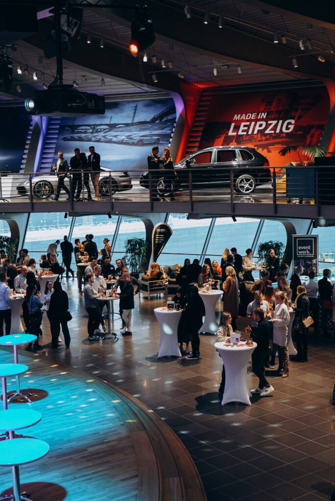 Porsche Leipzig, Eventmodule mieten bei eventwerk., Mache deine Veranstaltung zum interaktiven Highlight, perfekt für Firmenfeiern, Tagungen uvm.