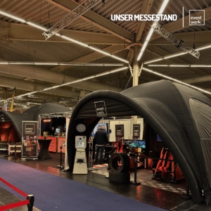 Miete Messemodule die perfekt zu dir passen bei eventwerk. dein Premium Eventausstatter, Messestand