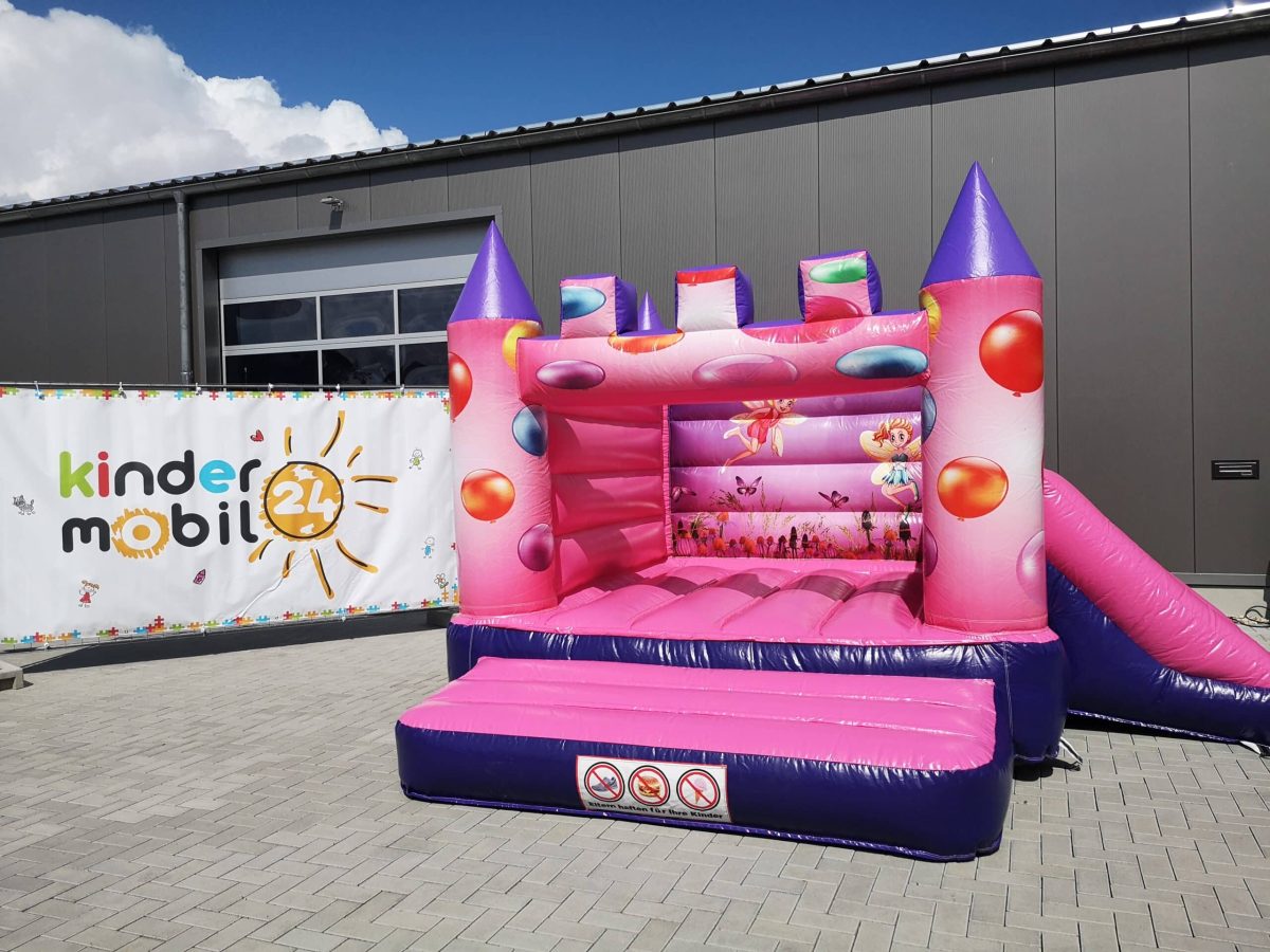 Hüpfburg Fee mieten von eventwerk. für Kinderfeste, Geburtstage, Hochzeiten, Familienfeste